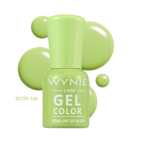 Wynie Smalto Semipermanente Gel Color 124 Lime Spirit - Verde Lime, verde chiaro