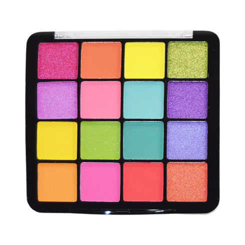 Stunning Eyeshadow Palette Ombretti Matte e Shimmer | 16 Colori Pop e Vibranti