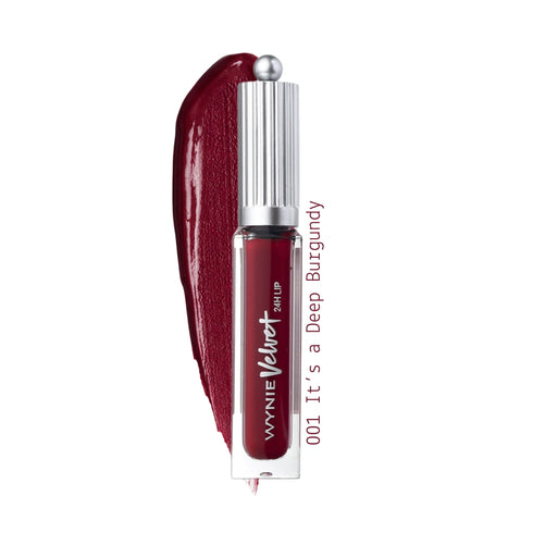Wynie Velvet 24H Lip – Rossetto Liquido Labbra Effetto Velluto 001