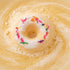 Wynie Yummy Donuts Bath Bomb | Bomba da Bagno Colorata Effervescente a Forma di Ciambella con Zuccherini, giallo nell'acqua