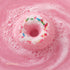 Wynie Yummy Donuts Bath Bomb | Bomba da Bagno Colorata Effervescente a Forma di Ciambella con Zuccherini, rosa nell'acqua